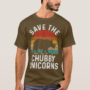 Enregistrer Le T-Shirt De Style Rétro De Chubby Un