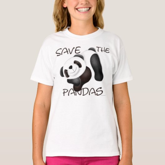 Enregistrer Le T-shirt Pandas (Devant)