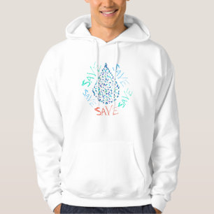 Enregistrer l'eau goutte Droplet Sweat - shirt à c