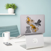 Enregistrer les abeilles S'il vous plaît Sticker (Ordinateur portable sur le bureau)