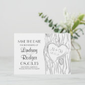 enregistrer les cartes de date (Debout devant)