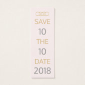 Enregistrer les Cartes de visite de date (Dos)