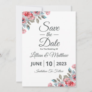 Enregistrer Les Cartes D'Invitation Date