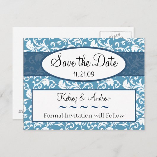 Enregistrer les cartes postales Date (Devant / Derrière)