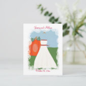 Enregistrer Les Cartes Postales Mariages Date, Pri (Debout devant)