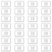 Enregistrer les Étiquettes de adresse de date pour (Devant)