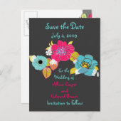 Enregistrer les floraux de cartes postales Date su (Devant / Derrière)