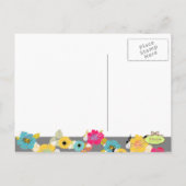 Enregistrer les floraux de cartes postales Date su (Dos)