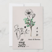 enregistrer les invitations de date (Dos)