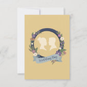 Enregistrer Les Invitations De Livres Mariages De  (Dos)