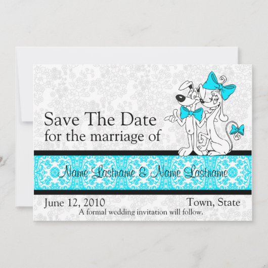 Enregistrer Les Invitations De Mariage Date (Devant)