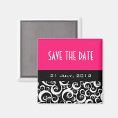 Enregistrer les Magnets de Mariage de date dans le (Recto/Verso)
