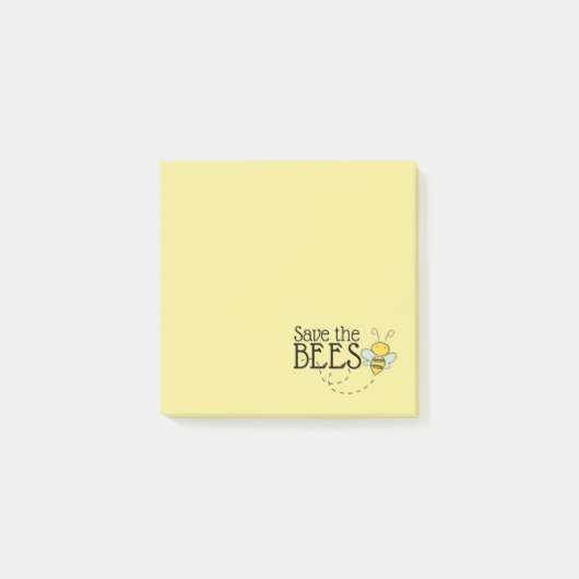 Enregistrer les notes post-it des abeilles (Devant)