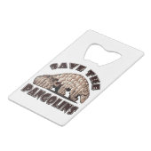 Enregistrer les pangolins (Dos Angle)
