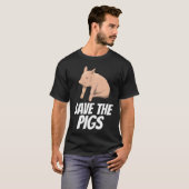 ENREGISTRER LES PIGS PIG T-SHIRTS TEE - SHIRTS (Devant entier)