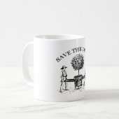 Enregistrer l'illustration Vintage Arbres Mug 1 (Devant gauche)