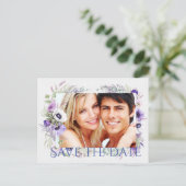 Enregistrer l'invitation par carte postale Date (Debout devant)