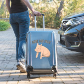 ENREGISTRER PIGS PIG CAR DECAL STICKER (Valise Insitu)