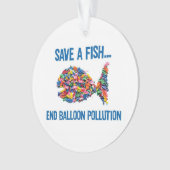 ENREGISTRER UN ORNEMENT FISHAcrylique, Cercle (devant)