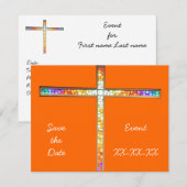 Enregistrez la date - invitation (Devant / Derrière)