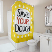 Enregistrez Votre Rideau De Douche Dough (En situation)