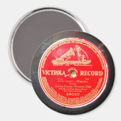Enrico Caruso Victrola Magnet (Recto/Verso)