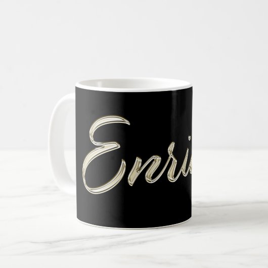 Enrique Name whitegold Tasse de thé (Devant gauche)