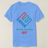 Enron Summer Internship T-shirt (Design voorkant)