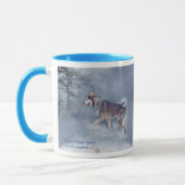 Enroué - tasse d'esprit d'hiver (Gauche)