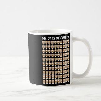 Enseignant 100 tasses de café École du 100e jour