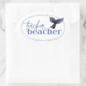 enseignant à bacher autocollant (Sac)