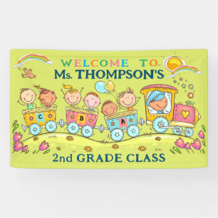 Enseignant Affiche de bienvenue école bannière de