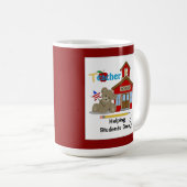 Enseignant - Aider les élèves à grandir - Mug pers (Devant droit)