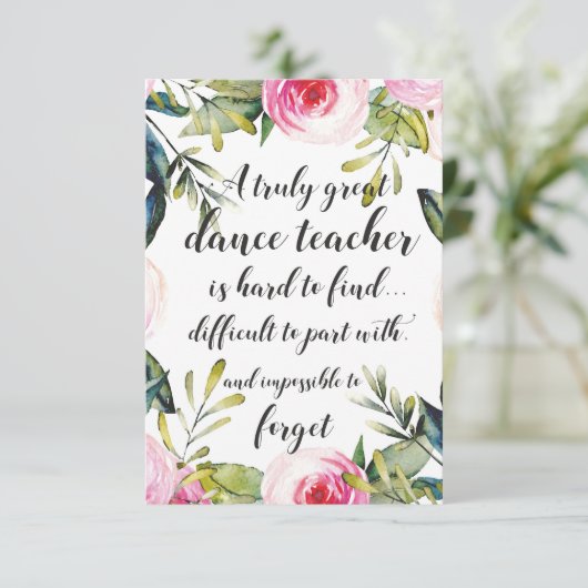 Enseignant de danse Merci Wains pour enseignant de (Debout devant)