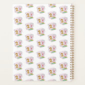 Enseignant de deuxième année Pink Carnet planifica (Dos)