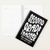 Enseignant de Deuxième Année Typographie Minimalis (Devant avec enveloppe)
