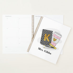 Enseignant de jardin d'enfants personnalisé Carnet