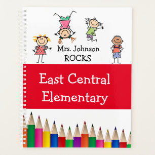Enseignant de l'école primaire personnalisé