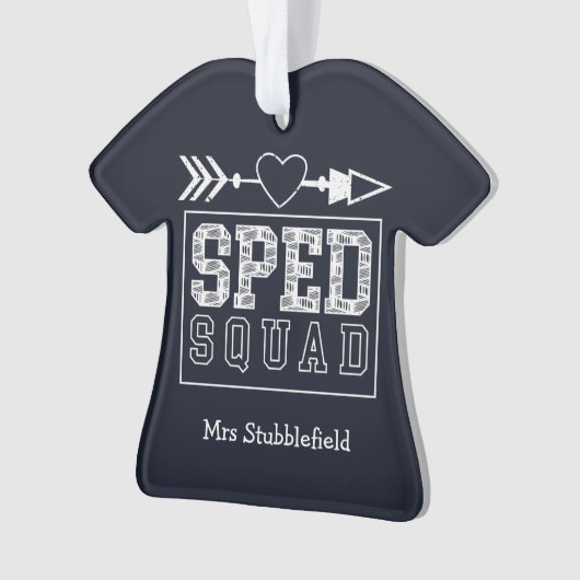 Enseignant de l'éducation spéciale SPED Squad Pers (devant)