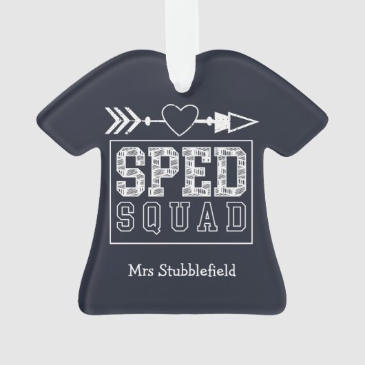 Enseignant de l'éducation spéciale SPED Squad Pers (dos)