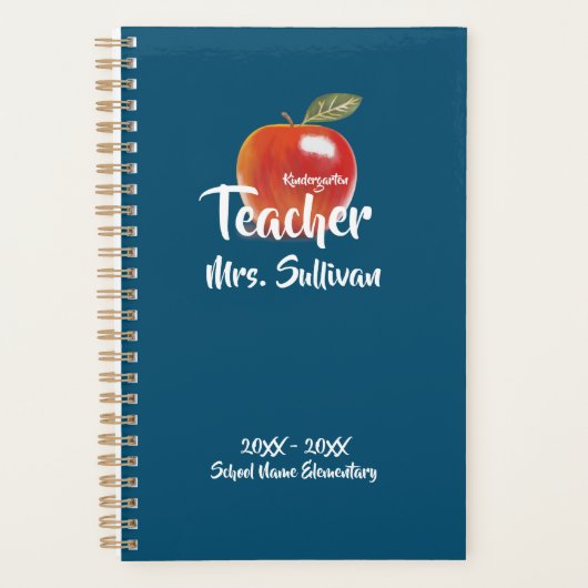 Enseignant de maternelle Red Apple (Devant)