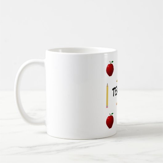 Enseignant de retour à l'école modèle Mug (Gauche)