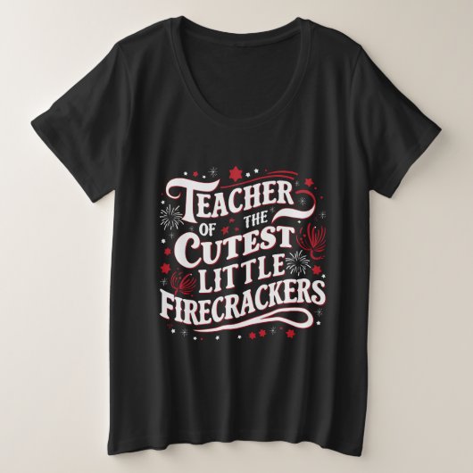 Enseignant des Cutest Little Firecrackers 4e de J (Design devant)