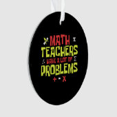 Enseignant drôle en mathématiques - Beaucoup de pr (devant)