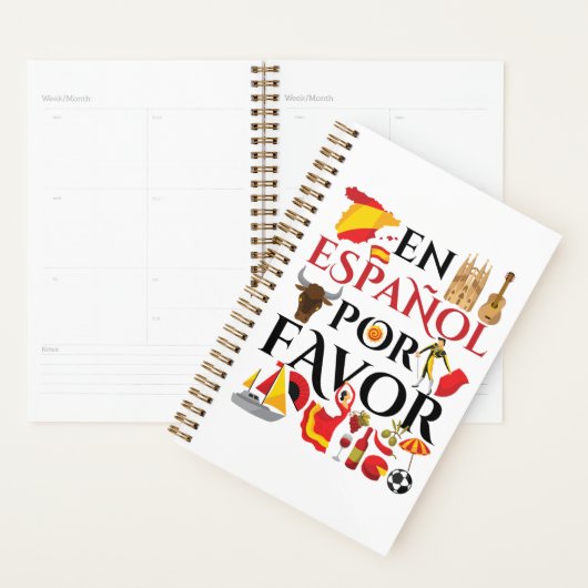 Enseignant Espagnol En Espanol Por Favoriser (Devant avec enveloppe)