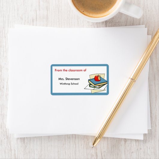 Enseignant Étiquette (En situation)