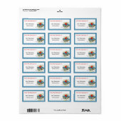 Enseignant Étiquette (Feuille entière)