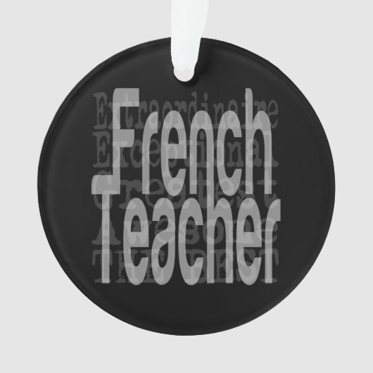 Enseignant Français Extraordinaire (devant)
