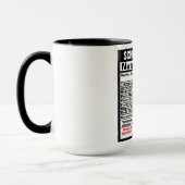 Enseignant Funny Cadeau Mug (Gauche)