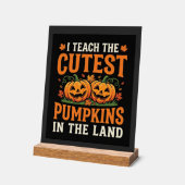 Enseignant Halloween Citrouilles Les Plus Mignonne (Angle)
